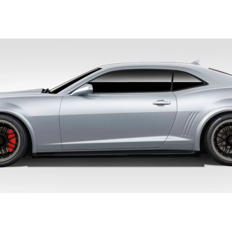 2010-2015 Chevrolet Camaro Duraflex Z28 Look Side Skirt Rocker Panels - 2 Piece - image 1