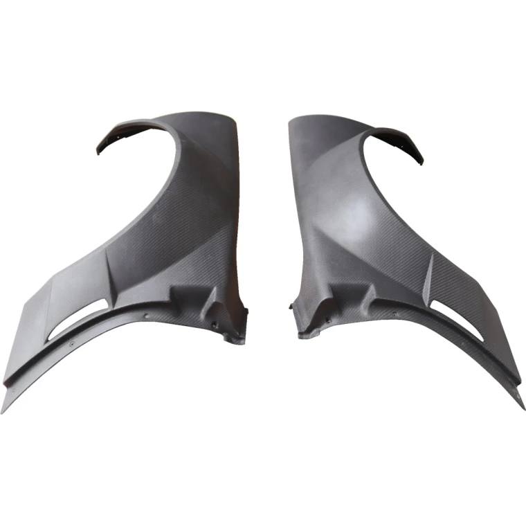 Carbon Fiber GT3-XL Wide Body Fenders (rear) 2pc > Chevrolet Corvette (C6) 2005-2013 - image 1