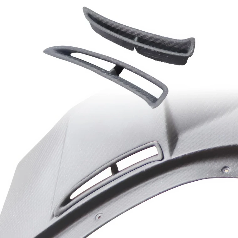 Carbon Fiber GT3-XL Fender Vents (rear) 2pc > Chevrolet Corvette (C6) 2005-2013 - image 1