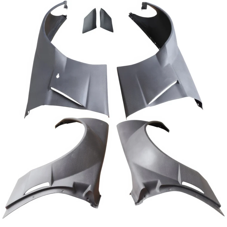 Carbon Fiber GT3-XL Wide Body Fender Set 6pc > Chevrolet Corvette (C6) 2005-2013 - image 1