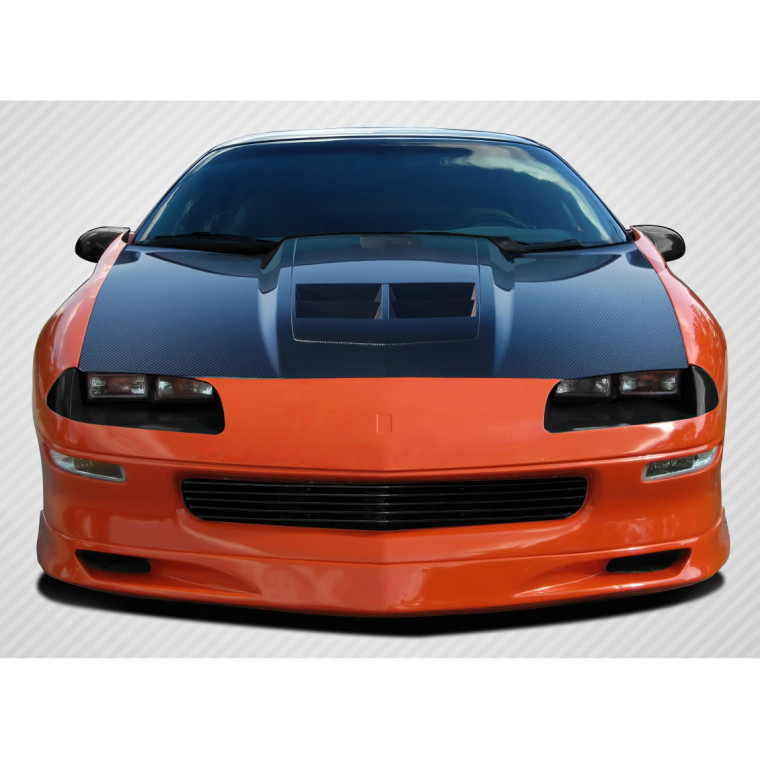 1993-1997 Chevrolet Camaro Carbon Creations ZL1 Look Hood - 1 Piece - image 1