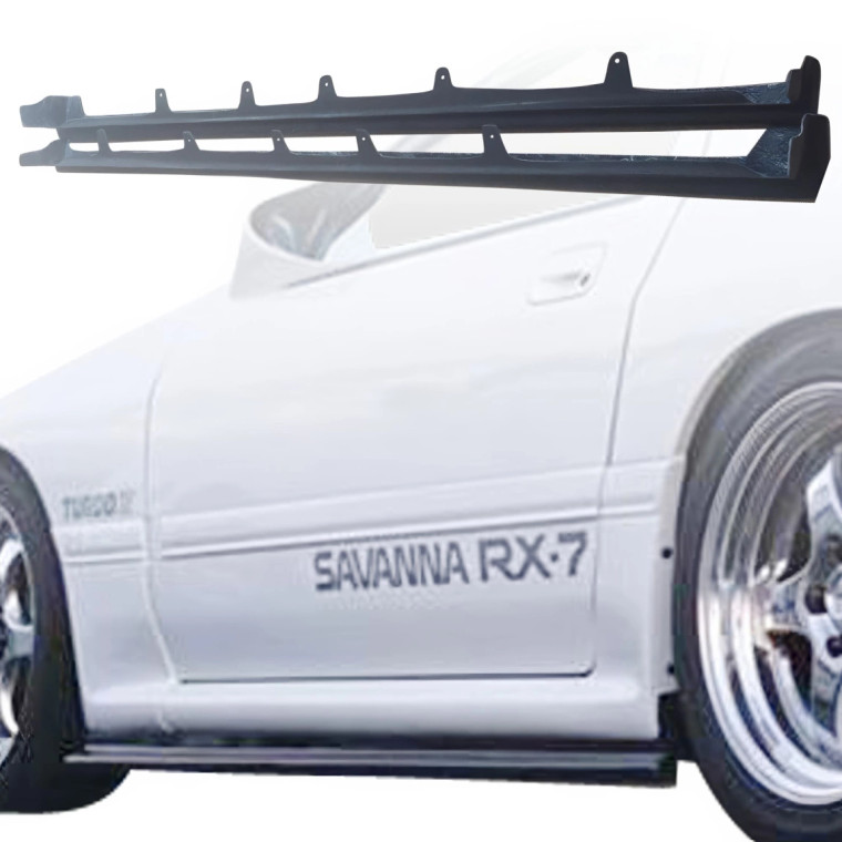 ModeloDrive FRP ODUL Side Skirt Splitters > Mazda RX-7 (FC3S) 1989-1992 - image 1