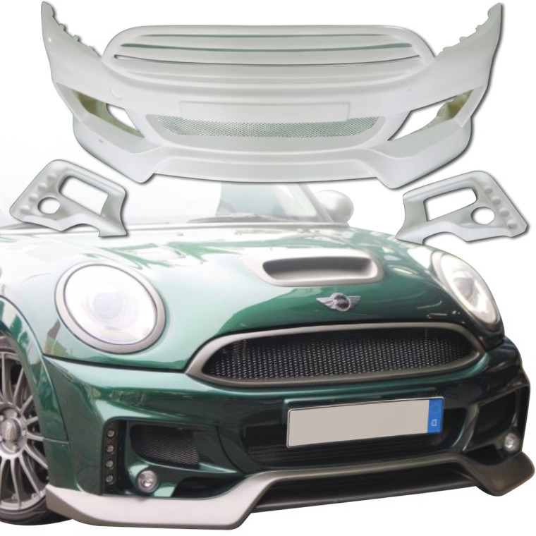 FRP DUAG Front Bumper 3pc > Mini Mini Cooper F56 F57 2014-2020 - image 1