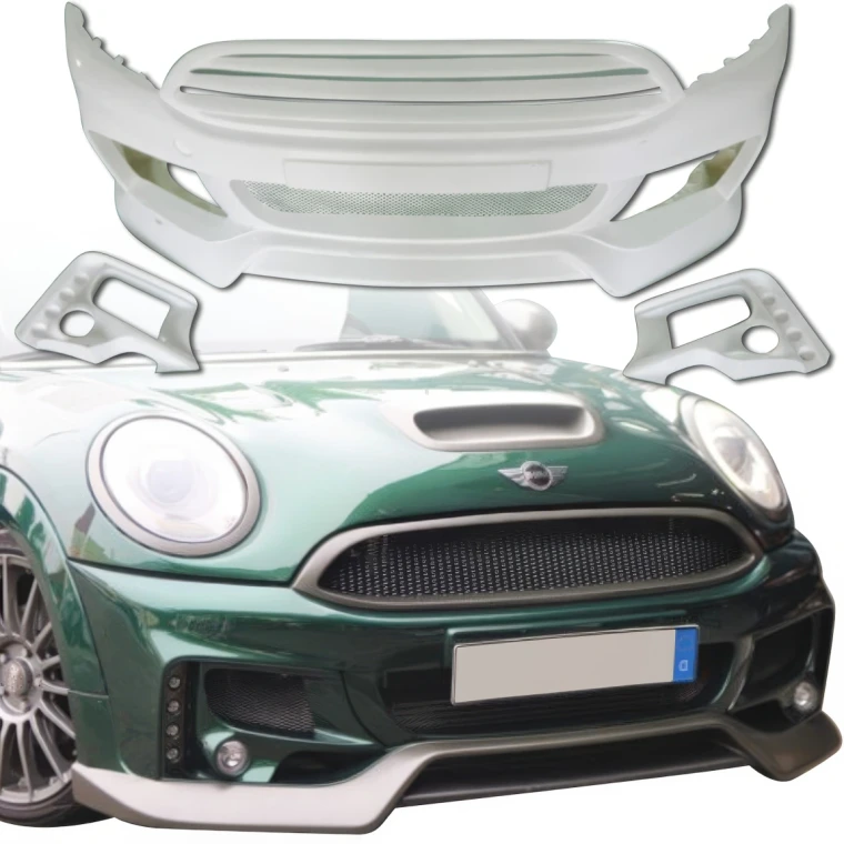 FRP DUAG Front Bumper 3pc > Mini Mini Cooper F56 F57 2014-2020 - image 1