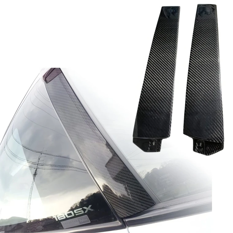 Carbon Fiber OER B-Pillar Mouldings > Nissan 240SX 1989-1994 > 2/3dr - image 1