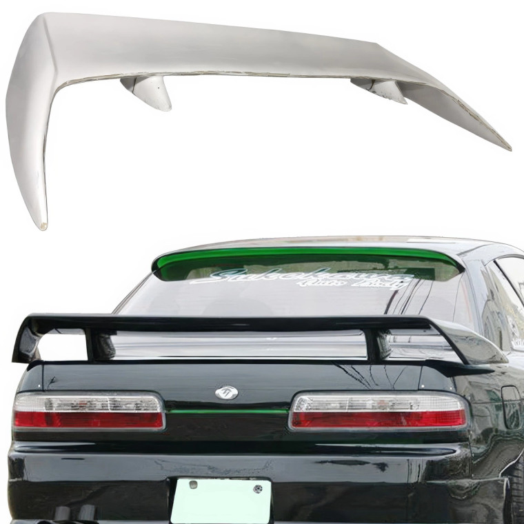 ModeloDrive FRP 3POW Spoiler Wing > Nissan 240SX 1989-1994 > 2dr Coupe - image 1