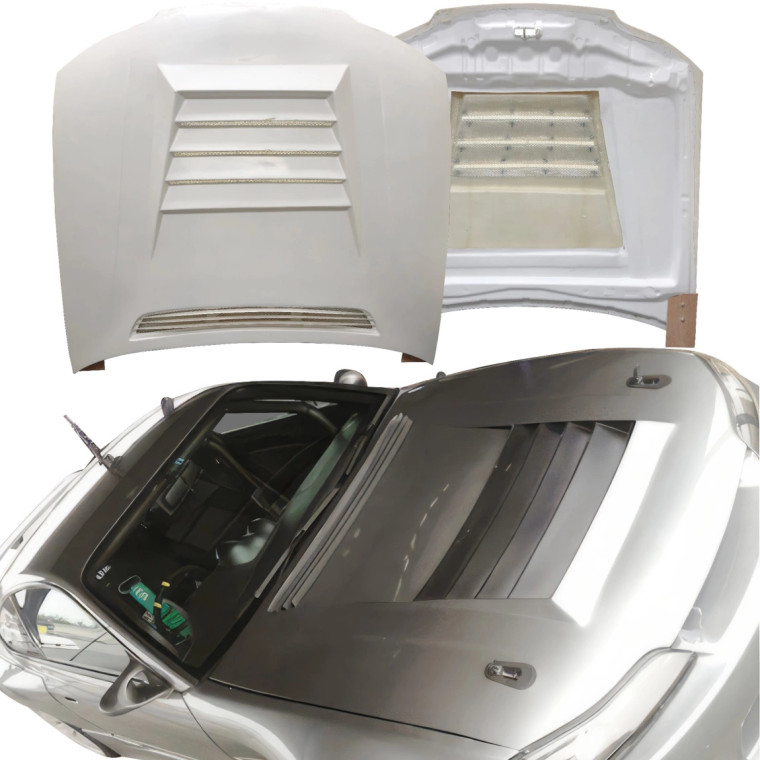 FRP DMA D1 Hood > Nissan Silvia (S15) 1999-2002 - image 1