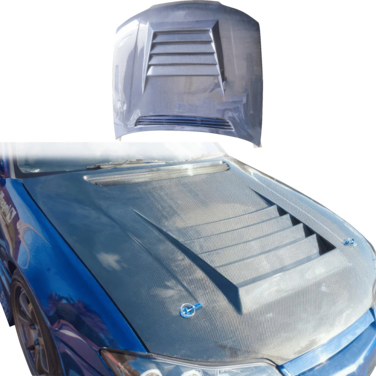 ModeloDrive Carbon Fiber DMA D1 Hood > Nissan Silvia (S15) 1999-2002 - image 1