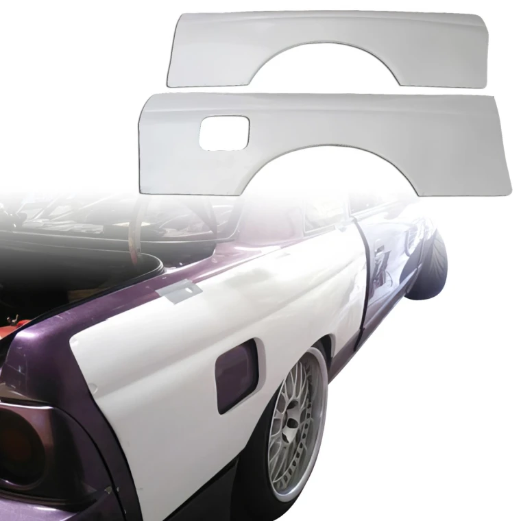 FRP DMA Wide Body 20mm Fenders (rear) 2pc > Nissan Skyline (R32) GTS 1990-1994 - image 1