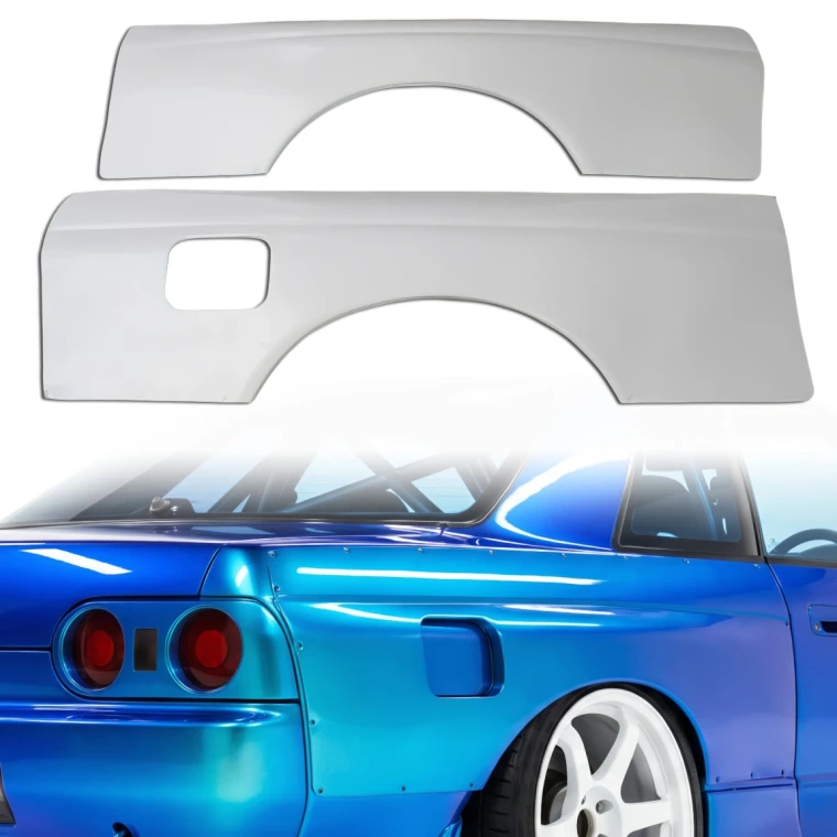 FRP DMA Wide Body 20mm Fenders (rear) 2pc > Nissan Skyline (R32) GTS 1990-1994 > 2dr Coupe - image 1