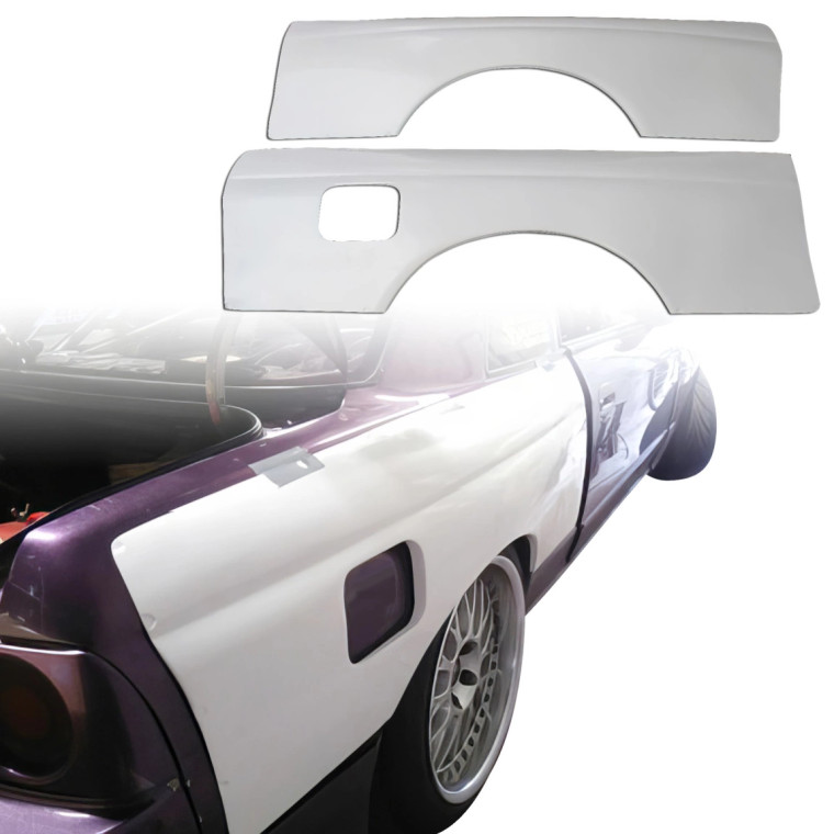 FRP DMA Wide Body 20mm Fenders (rear) 2pc > Nissan Skyline (R32) GTS 1990-1994 - image 1