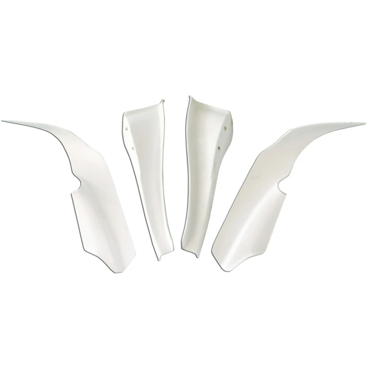 FRP BORD Front Bumper Canards 4pc > Nissan Skyline (R33) GTR 1995-1998 - image 1