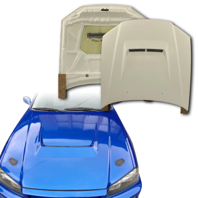 ModeloDrive FRP EBEA Hood > Nissan Skyline (R34) GTS 1999-2004 - image 1