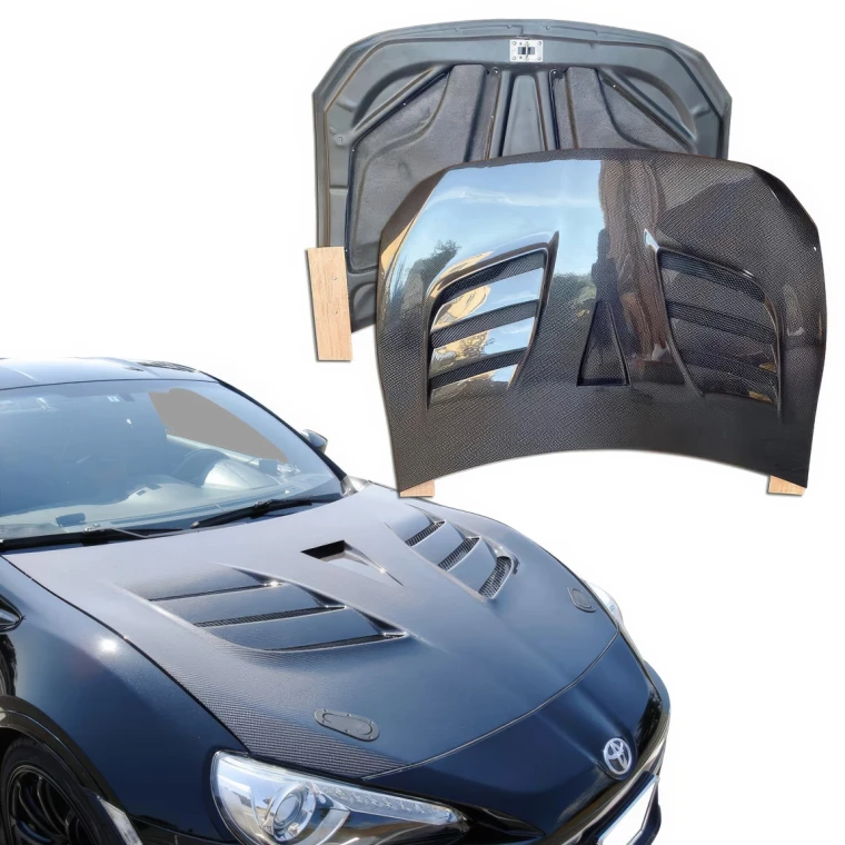 Carbon Fiber VAR GT Hood > Scion FR-S 2013-2016 - image 1