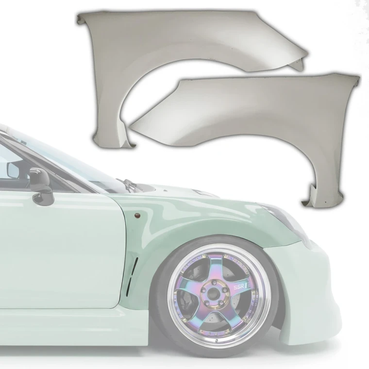 FRP APBR Wide Body 45mm Fenders (front) > Toyota MRS MR2 Spyder 2000-2005 - image 1