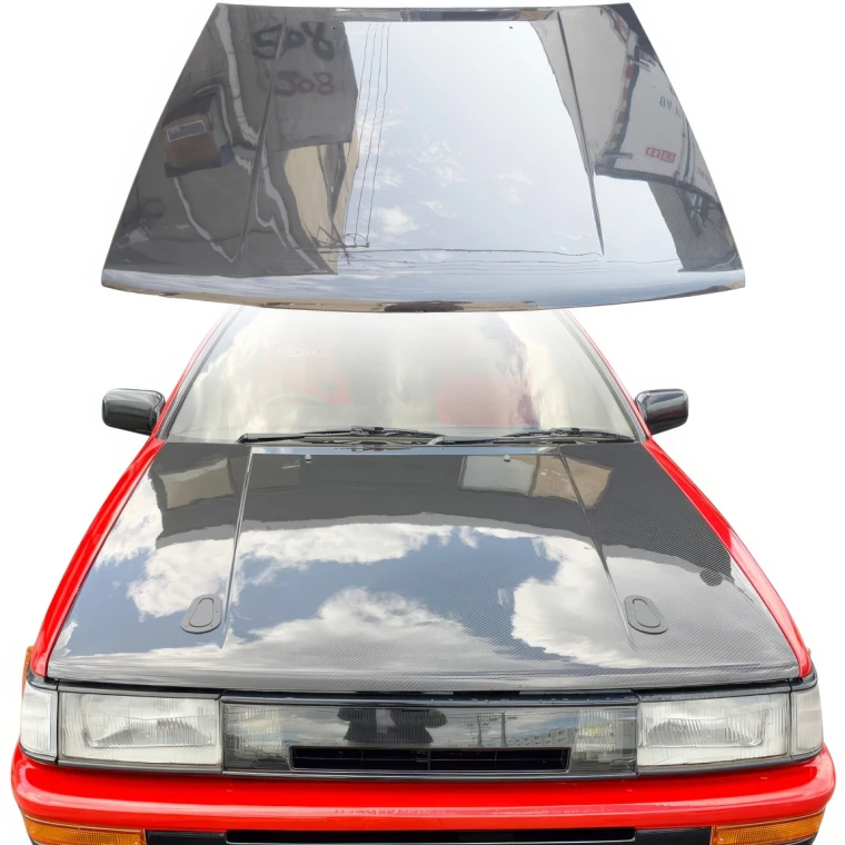 Carbon Fiber OER Hood > Toyota Corolla Levin (AE86) 1984-1987 - image 1