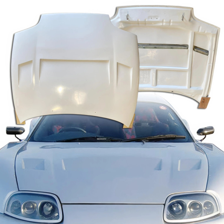 FRP ABFL 3Vent Hood > Toyota Supra (JZA80) 1993-1998 - image 1