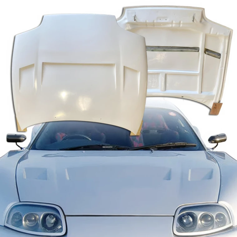FRP ABFL 3Vent Hood > Toyota Supra (JZA80) 1993-1998 - image 1