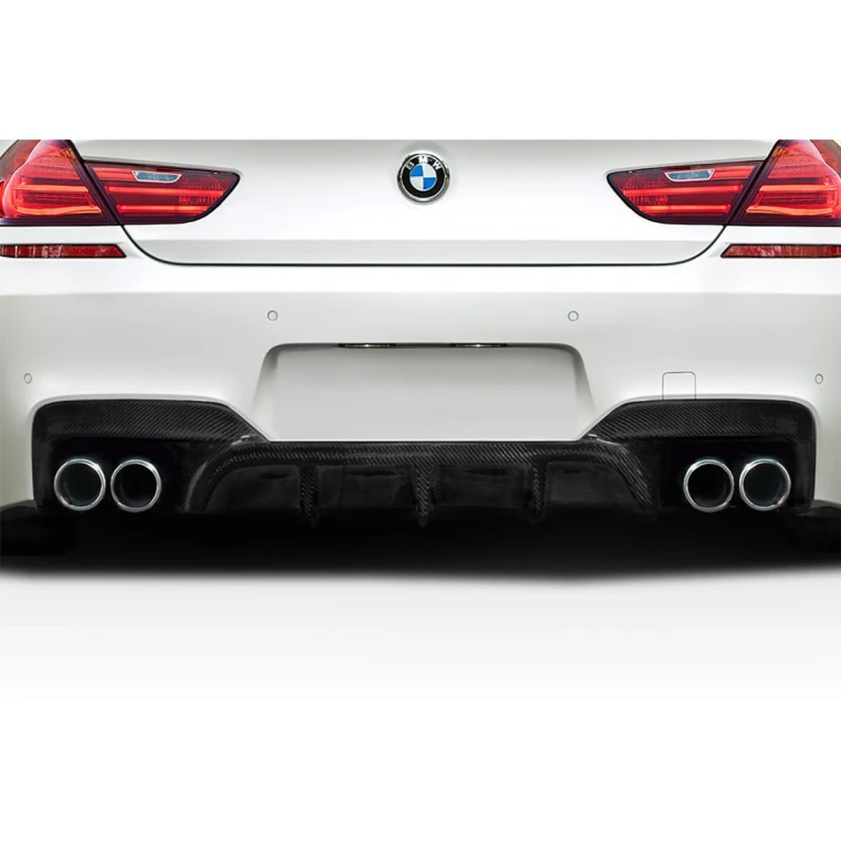 2011-2019 BMW 6 Series M6 F06 F12 F13 AMK Rear Diffuser - 1 Piece - image 1