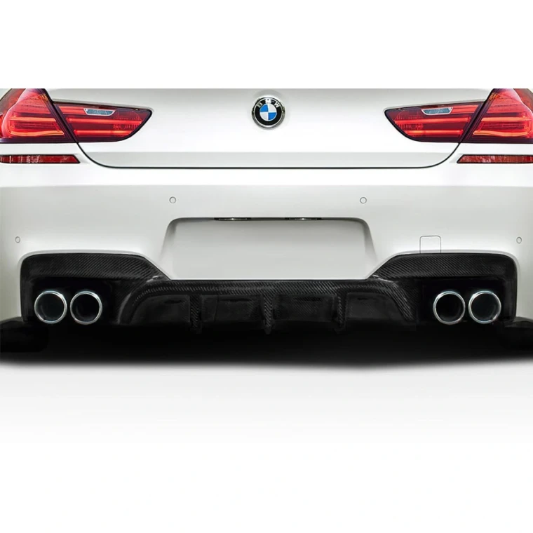 2011-2019 BMW 6 Series AMK Carbon Fiber Rear Lip - image 1