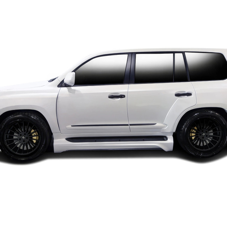 2008-2015 Lexus LX570 AF-1 Wide Body Side Skirt Rocker Panels ( GFK ) - 2 Piece (S) - image 1