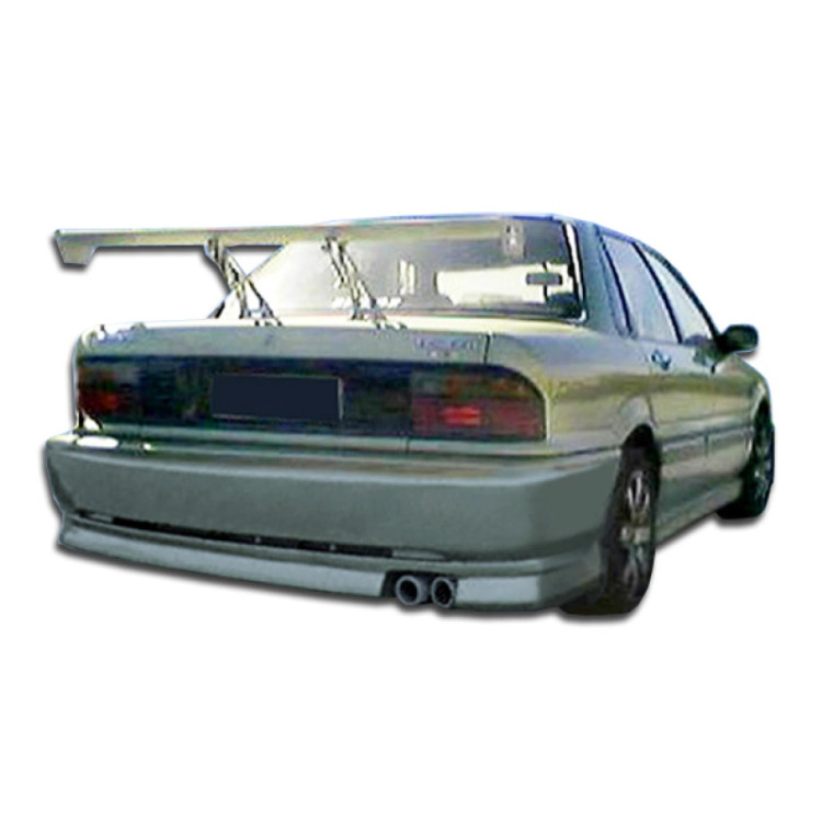 1989-1993 Mitsubishi Galant Duraflex Cyber Rear Bumper - 1 Piece (S) - image 1