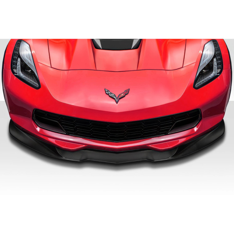 2014-2019 Chevrolet Corvette C7 Apex Front Splitter - 3 Piece - image 1