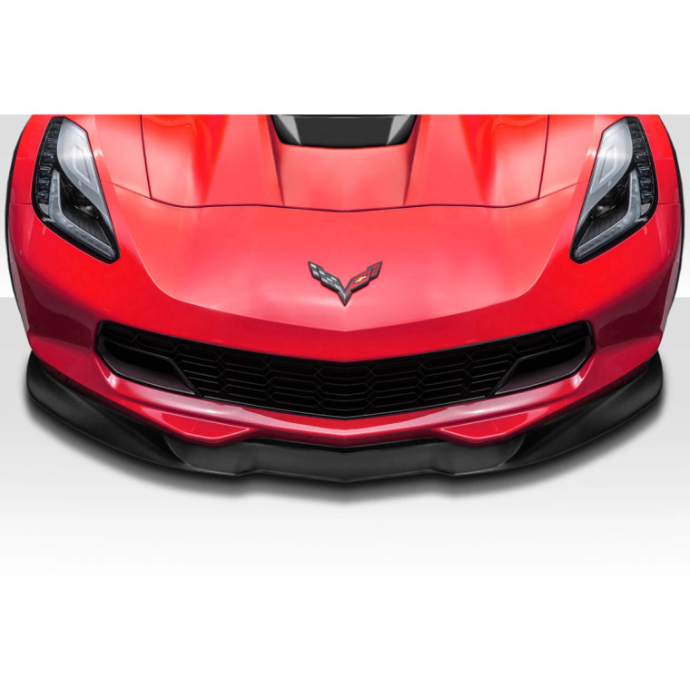 2014-2019 Chevrolet Corvette C7 Apex Front Splitter - 3 Piece - image 1