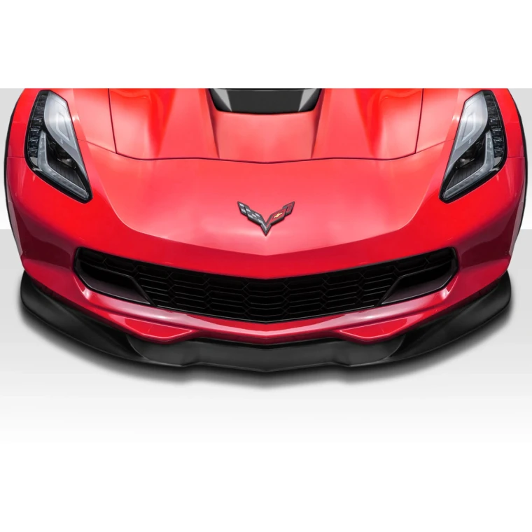 2014-2019 Chevrolet Corvette C7 Apex Front Splitter - 3 Piece - image 1