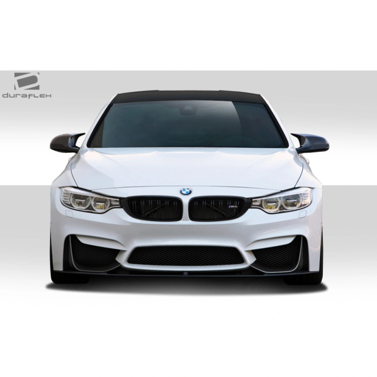 2014-2018 BMW M3 F80 2014-2020 M4 F82 F83 M Performance Look Front Add Ons Spat Extensions - 2 Piece (S) - image 1