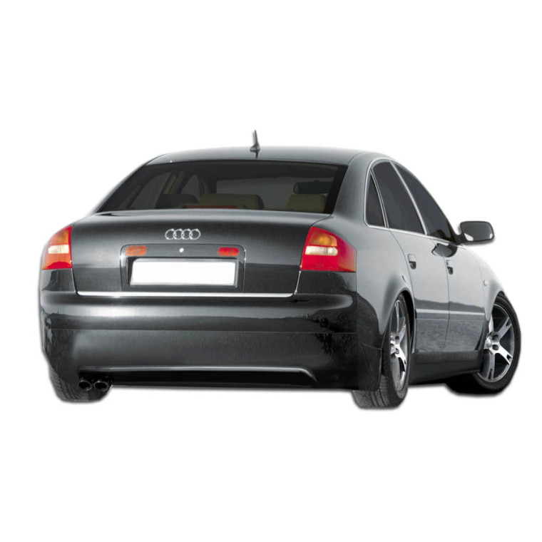 2002-2004 Audi A6 C5 Type A Rear Lip Under Spoiler Air Dam - 1 Piece (S) - image 1