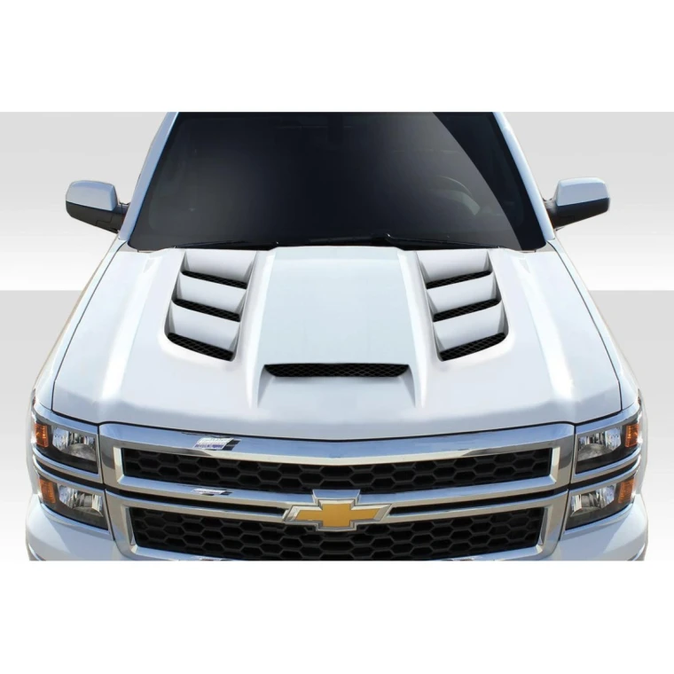 2014-2015 Chevrolet Silverado Viper Look Hood - 1 Piece - image 1