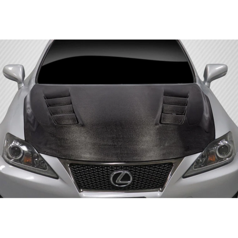 2008-2014 Lexus IS-F TS-2 Carbon Fiber Hood - image 1