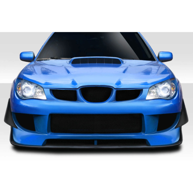 2006-2007 Subaru Impreza WRX STI 4DR M-1 Sport Front Bumper - 4 Piece ( Includes Canards) - image 1