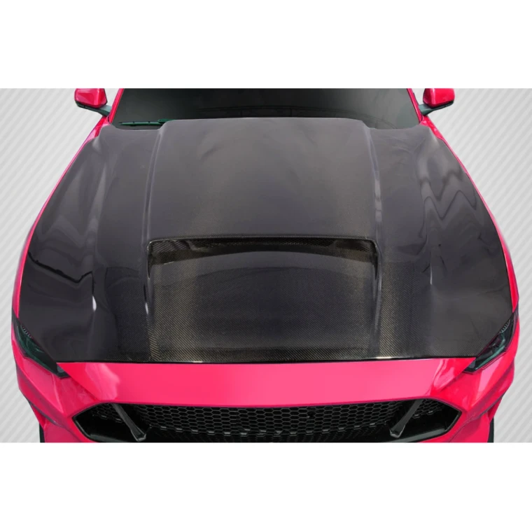 2018-2023 Ford Mustang CVX Hood - 1 Piece - image 1