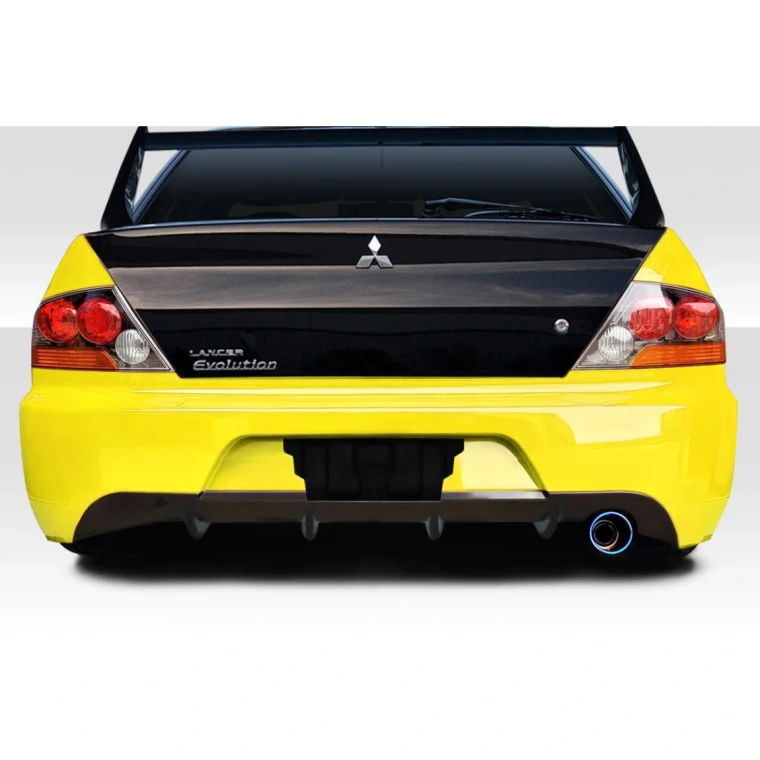 2003-2006 Mitsubishi Lancer Evolution 8 9 VTX Rear Bumper - 1 Piece - image 1