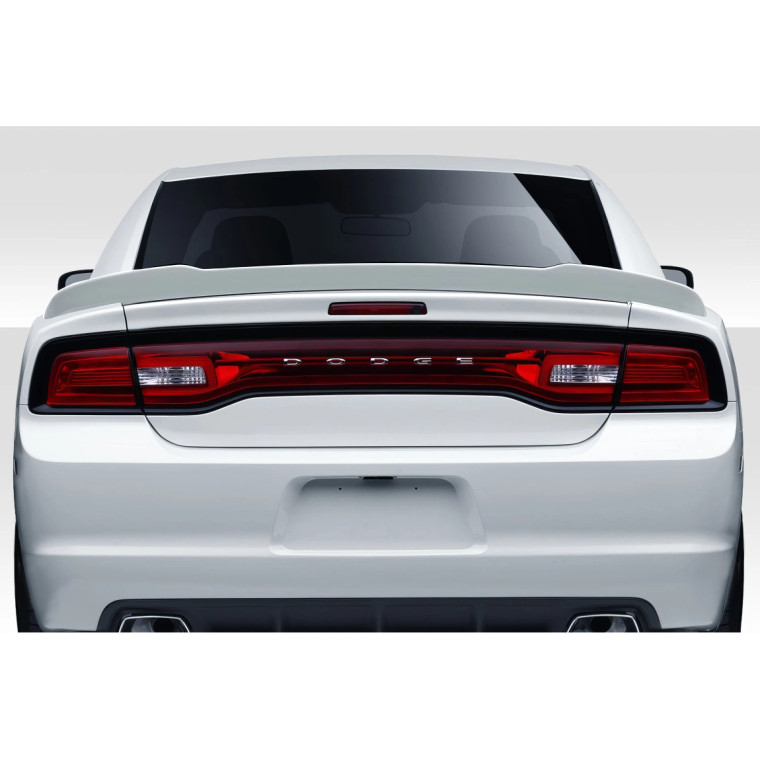 2011-2014 Dodge Charger Duraflex Hellcat Look Wing Spoiler - 1 Piece - image 1