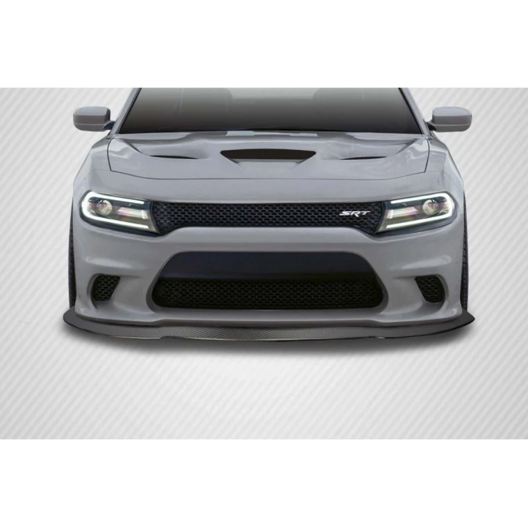 2015-2023 Dodge Charger Sonic Carbon Fiber Front Lip - image 1