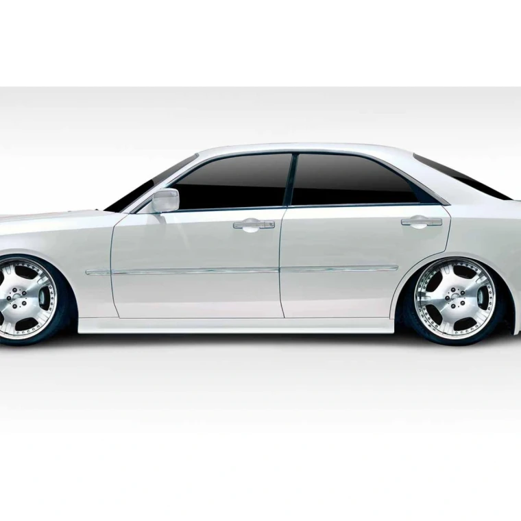 2003-2004 Infiniti M45 Y34 A-Tech Side Skirts Rocker Panels - 2 Piece - image 1