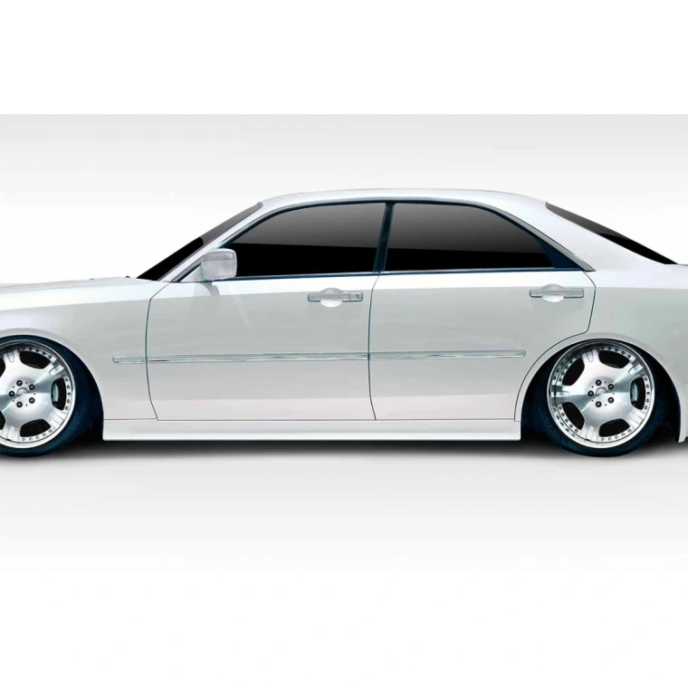 2003-2004 Infiniti M45 Y34 A-Tech Side Skirts Rocker Panels - 2 Piece - image 1