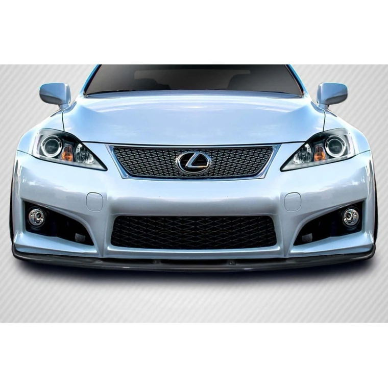 2008-2014 Lexus IS-F Luxion Carbon Fiber Front Lip - image 1