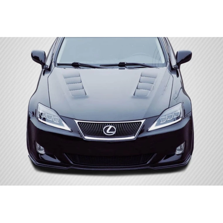 2006-2013 Lexus IS Series IS250 IS350 DriTech TS-2 Hood - 1 Piece - image 1
