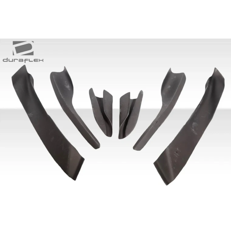 2013-2020 Scion FR-S Toyota 86 Subaru BRZ GT500 V2 Canards - 6 Piece - image 1