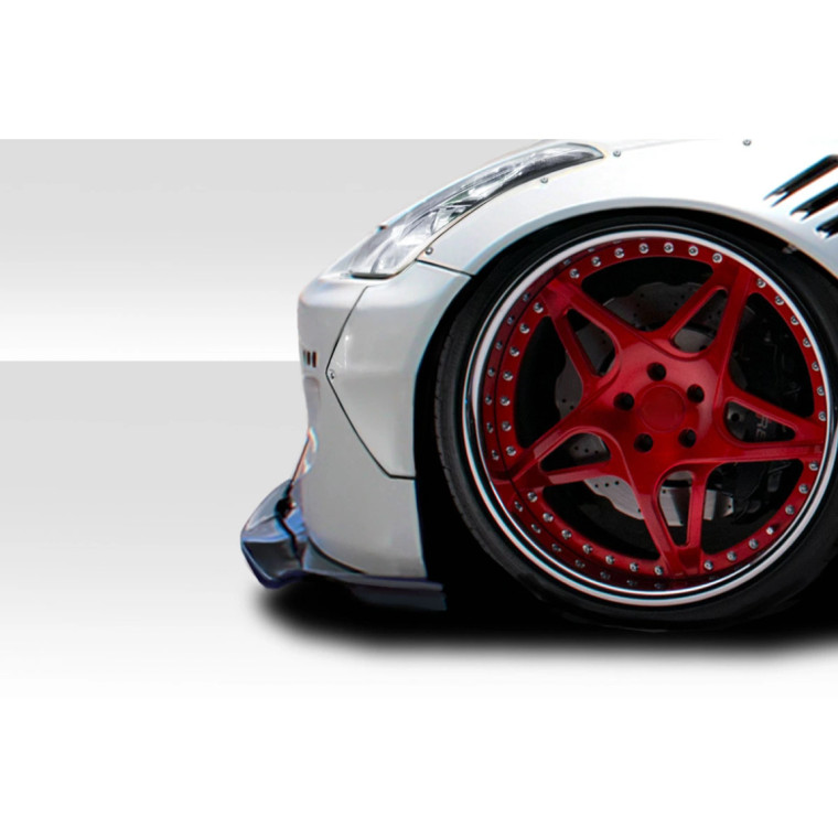 2003-2008 Nissan 350Z Z33 RBS Front Fender Flare Add Ons - 2 Piece - image 1