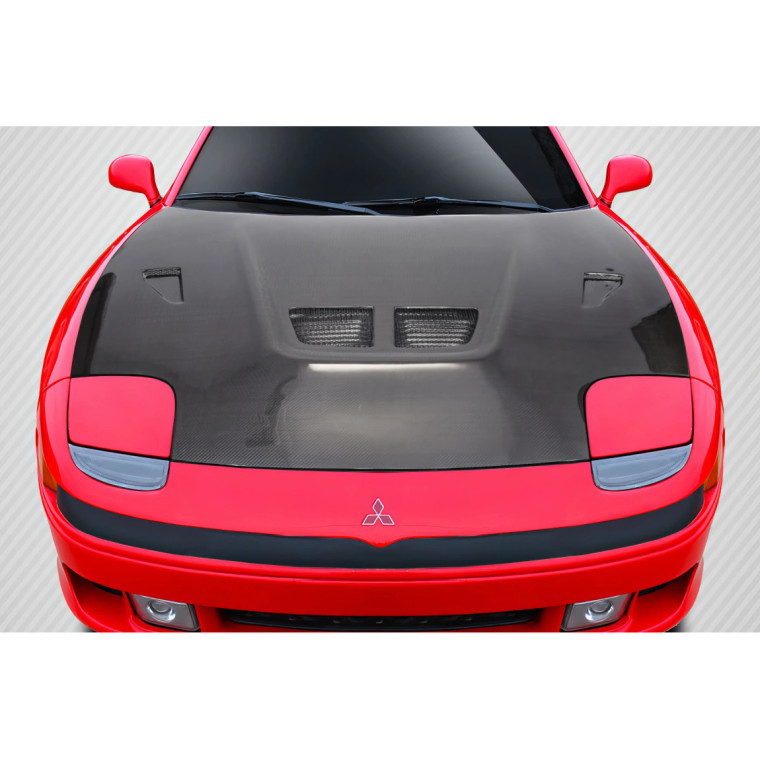1991-1993 Mitsubishi 3000GT Evo Hood - 1 Piece - image 1