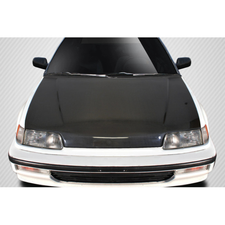 1988-1991 Honda Civic HB CR-X SiR Look Style Hood - 1 Piece - image 1