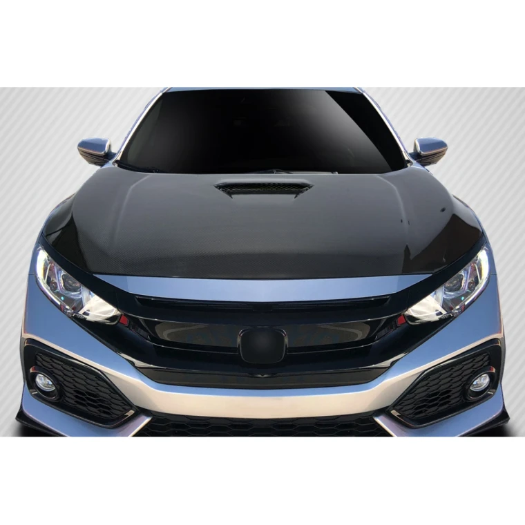 2017-2021 Honda Civic Type R OEM Look Hood - 1 Piece - image 1
