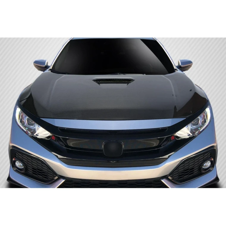 2017-2021 Honda Civic Type R OEM Look Hood - 1 Piece - image 1