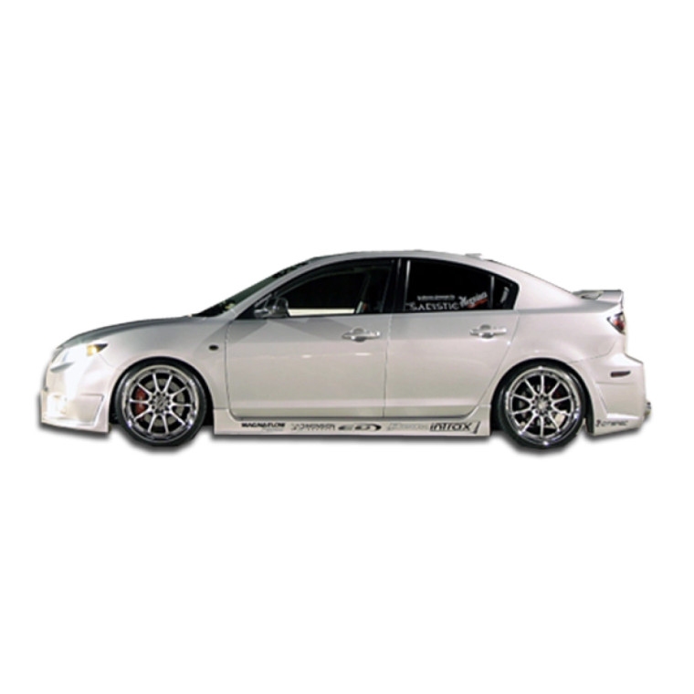2004-2009 Mazda 3 Duraflex B-2 Side Skirts Rocker Panels - 2 Piece - image 1