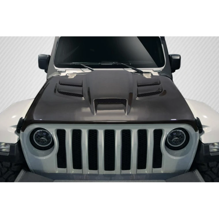 2018-2025 Jeep Wrangler Viper Carbon Fiber Hood - image 1